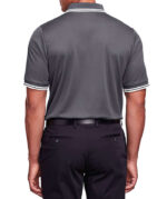 Devon & Jones CrownLux Plaited Tipped Performance Polo - Image 3