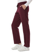 Jaanuu Women's Petite Xenos Essential Knit-Waist Scrub Pant - Printed - Image 2