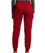 Cherokee Women's Workwear Revolution 5-Pocket Mid Rise Jogger Scrub Pant - Image 3