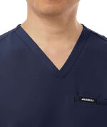 Jaanuu Platt Three-Pocket V-Neck Scrub Top - Printed - Image 3