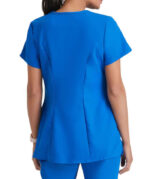 Grey's Anatomy by Barco Women's Lilah Mock Wrap Maternity Scrub Top - Image 3