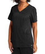 Wink Women's Premiere Flex Stretch V-Neck Scrub Top - Image 3