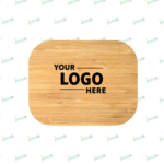 Stainless Steel Lunch Box with Bamboo Lid | Eco-Friendly Food Container by Impressiful