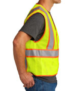 CornerStone Class 2 Two-Tone Mesh Safety Vest - Image 4
