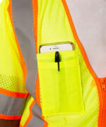 Kishigo Class 3 Pocket Mesh Safety Vest - Image 4