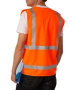 Bayside USA-Made Class 2 Safety Vest - Image 4