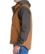 Carhartt Sherpa-Lined Mock Neck Vest - Printed - Image 4