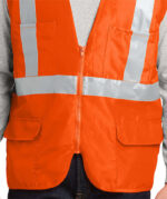 CornerStone Class 2 Mesh Back Safety Vest - Image 4