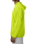 Blue Generation BLU-X-DRI Hooded Long Sleeve Performance Shirt - Image 4
