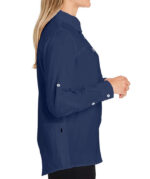 HUK Women's Tide Point UPF 30 Long Sleeve Work Shirt - Image 4