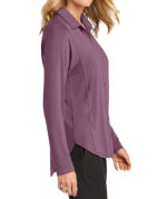 Port Authority Women's Luxe Knit Button Tunic - Image 4