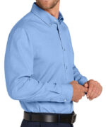 Port Authority Easy Care Long Sleeve Nailhead Dress Shirt - Image 4