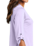 Port Authority Women's City Stretch 3/4 Sleeve Tunic - Image 4