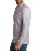 Carhartt Force Cotton Long Sleeve Pocket T-shirt - Image 4