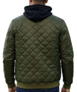 Vantage Everett Diamond Quilted Bomber Jacket - Image 4