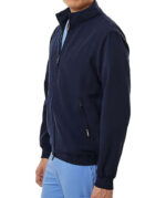 Jaanuu Wolfe Everyday Six-Pocket Full-Zip Scrub Jacket - Printed - Image 4