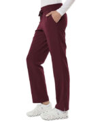 Jaanuu Women's Xenos Essential Knit-Waist Scrub Pant - Embroidered - Image 4