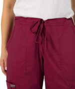 Cherokee Workwear Revolution Women's Drawstring Cargo Scrub Pant - Image 4