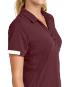 Sport-Tek Women's Club Colorblock Recycled Performance Polo - Image 4
