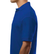 Blue Generation Scotchgard Treated Pique Polo - Image 4
