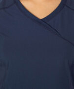 Cherokee Infinity Women's Mock Wrap Scrub Top - Embroidered - Image 4