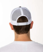 Richardson Five-Panel Rope Snapback Trucker Hat - Embroidered - Image 4