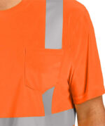 CornerStone Class 2 Mesh Safety Pocket T-shirt - Image 5