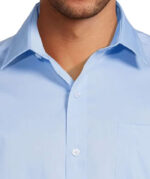 Blue Generation Stretch Poplin Long Sleeve Dress Shirt - Image 5