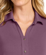 Port Authority Women's Luxe Knit Button Tunic - Image 5