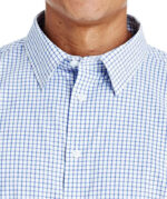 Devon & Jones CrownLux Micro Windowpane Performance Dress Shirt - Image 5