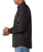 UNTUCKit Black Stone Wrinkle-Free Long Sleeve Shirt - Image 4