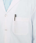 Red Kap Full Button Lab Coat - Embroidered - Image 5