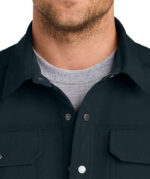 Cornerstone Fleece Soft Shell Snap Shirt Jacket - Image 5