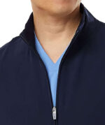 Jaanuu Wolfe Everyday Six-Pocket Full-Zip Scrub Jacket - Embroidered - Image 5