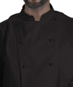 Edwards 12 Button Mesh Back Short Sleeve Chef Coat - Image 5