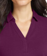 OGIO Women's Limit Stretch V-Neck Performance Polo - Image 5
