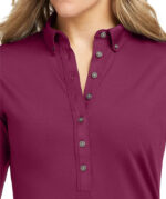 OGIO Women's Gauge 3/4 Sleeve Stretch Performance Polo - Image 5