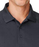 Harriton Charge Snag and Soil Protect Long Sleeve Performance Pique Polo - Image 5