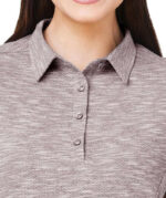 North End Women's Eclipse Jacquard Performance Polo - Image 5