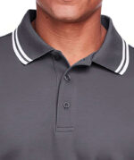Devon & Jones CrownLux Plaited Tipped Performance Polo - Image 5