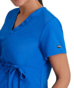 Grey's Anatomy by Barco Women's Lilah Mock Wrap Maternity Scrub Top - Image 5