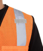 Kishigo Class 2 Single Pocket Mesh Safety Vest - Image 7