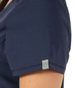 Cherokee Infinity Women's Mock Wrap Scrub Top - Embroidered - Image 6