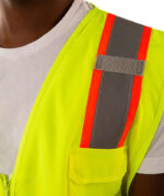 Kishigo Class 2 Contrast Safety Vest - Image 6