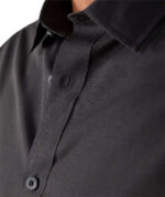 UNTUCKit Black Stone Wrinkle-Free Long Sleeve Shirt - Image 5