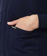 Jaanuu Women's Ceri Essential Six-Pocket Full-Zip Scrub Jacket - Embroidered - Image 6