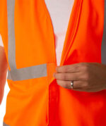 Bayside USA-Made Class 2 Safety Vest - Image 7