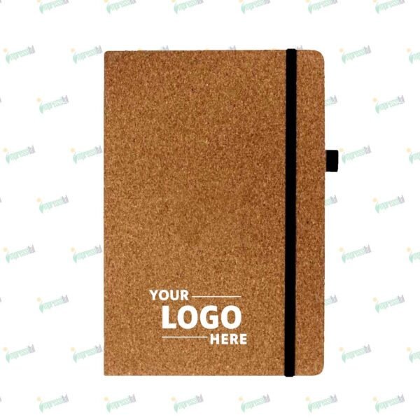 A5 Cork Cover Notebook – Eco-Friendly Sustainable Writing Notebook by Impressiful