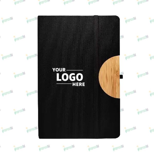 A5 Fabric Notebook with Phone Holder