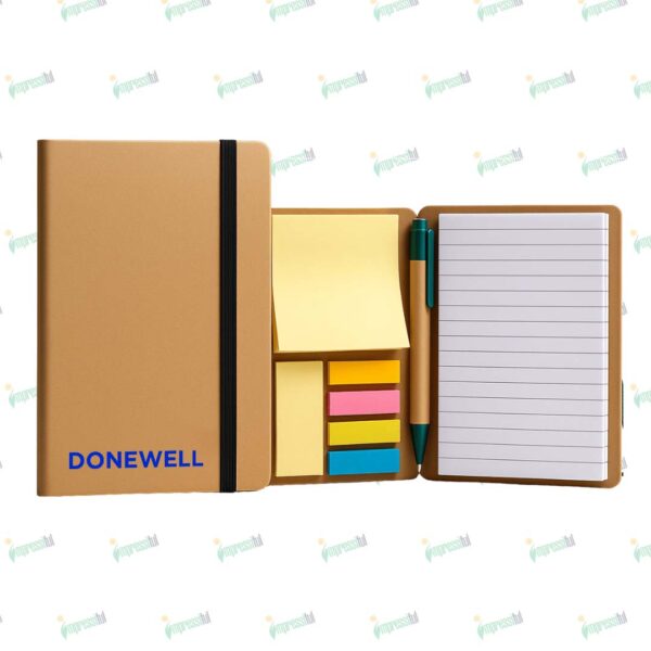 A6 Craft Notebook Set – Eco-Friendly Custom Notebook with Pen for Everyday Use